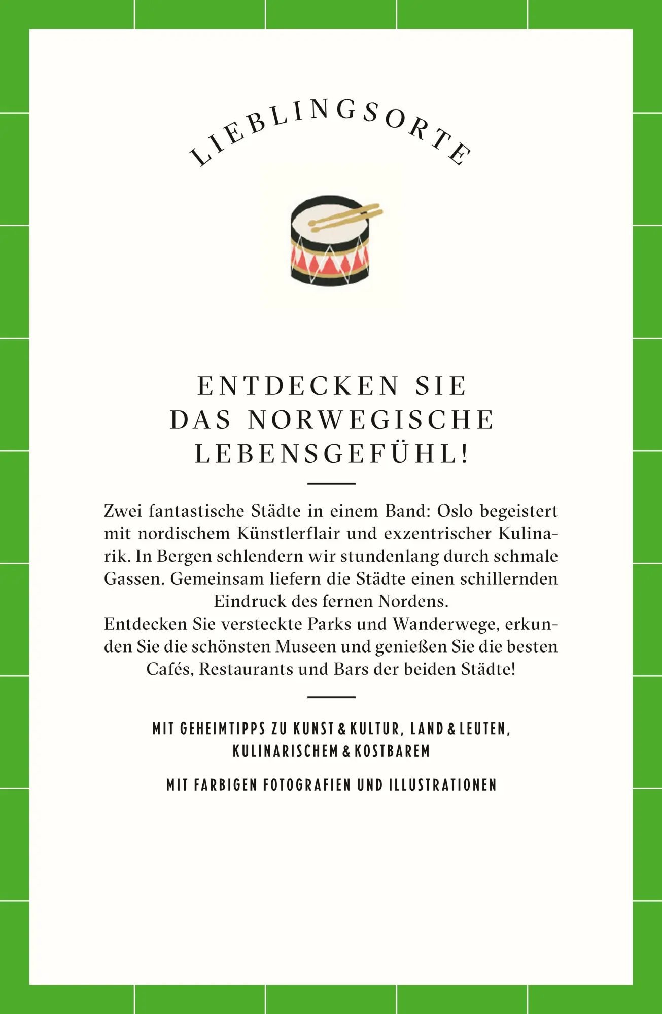 Rückseite: 9783458683292 | Oslo &amp; Bergen Reiseführer LIEBLINGSORTE | Knut Hoem | Taschenbuch