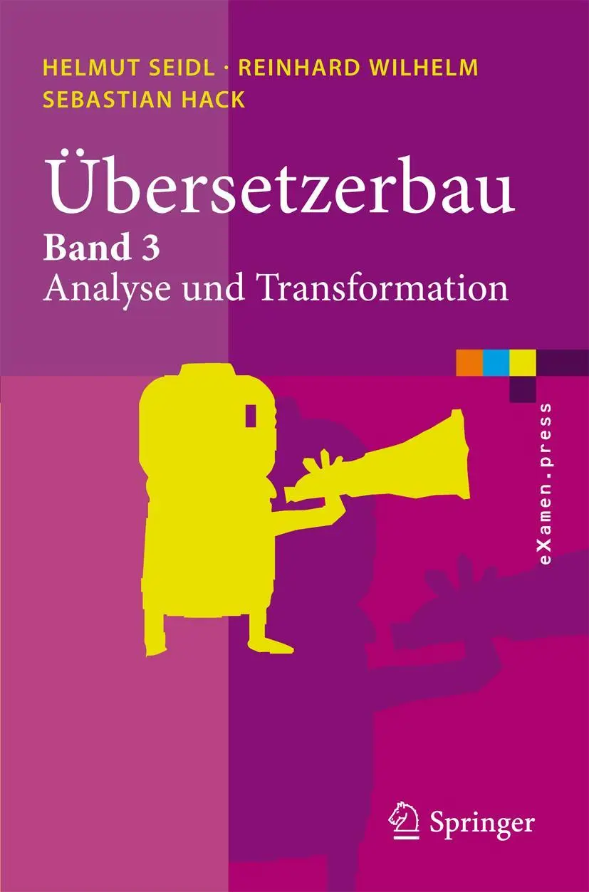 Cover: 9783642033292 | Übersetzerbau | Band 3: Analyse und Transformation | Seidl (u. a.) | x