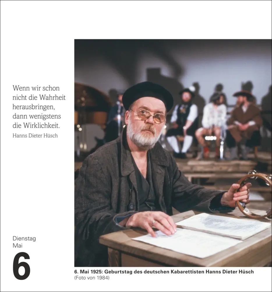 Bild: 9783840033292 | Chronik Tagesabreißkalender 2025 - Kulturkalender - Personen,...
