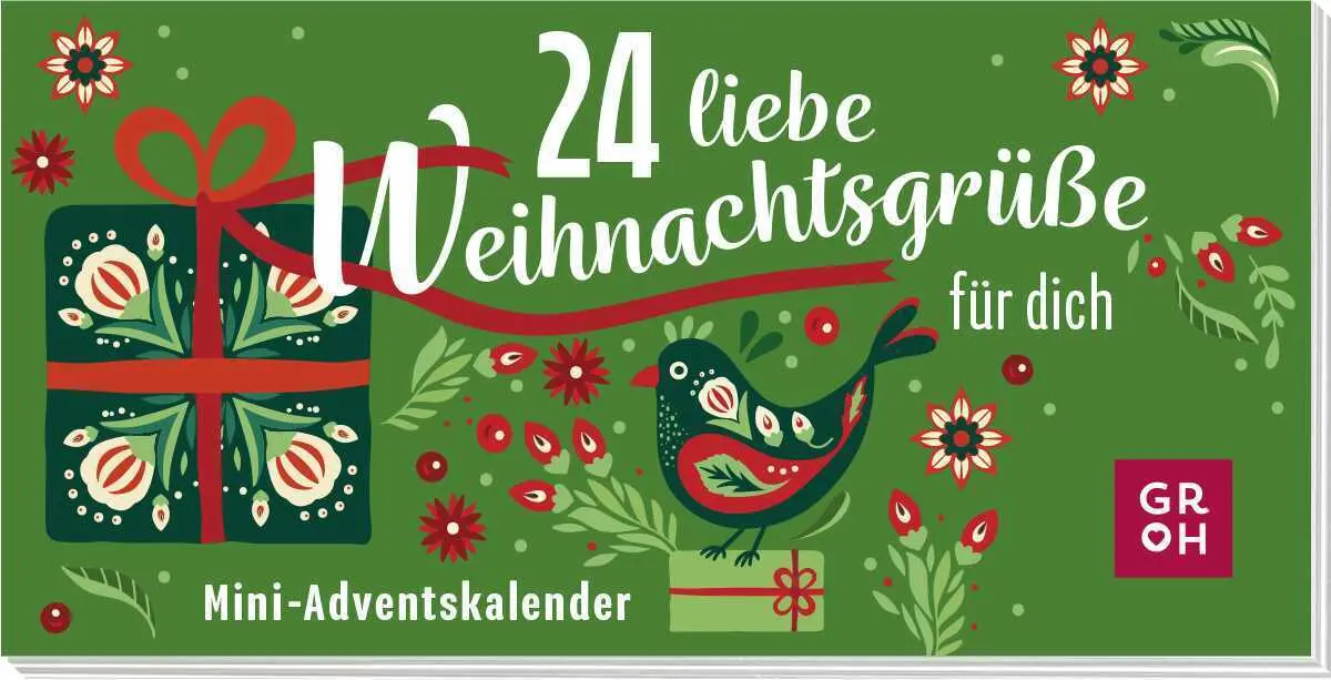 Cover: 9783848503292 | 24 liebe Weihnachtsgrüße für dich | Groh Verlag | Taschenbuch | 24 S.