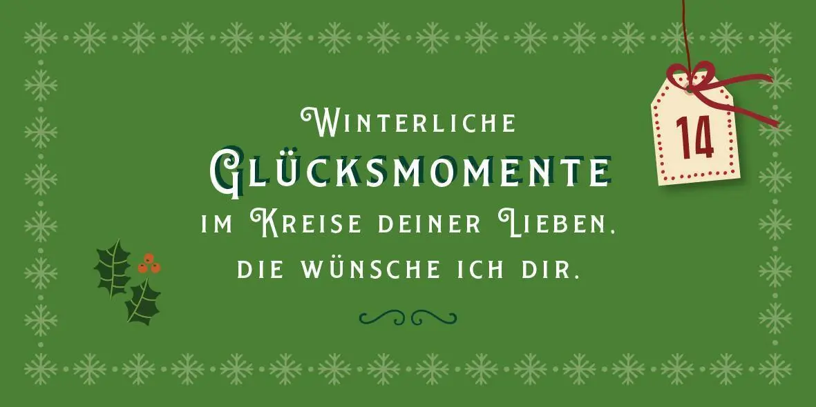 Bild: 9783848503292 | 24 liebe Weihnachtsgrüße für dich | Groh Verlag | Taschenbuch | 24 S.