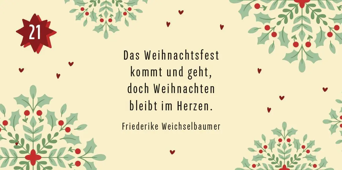 Bild: 9783848503292 | 24 liebe Weihnachtsgrüße für dich | Groh Verlag | Taschenbuch | 24 S.