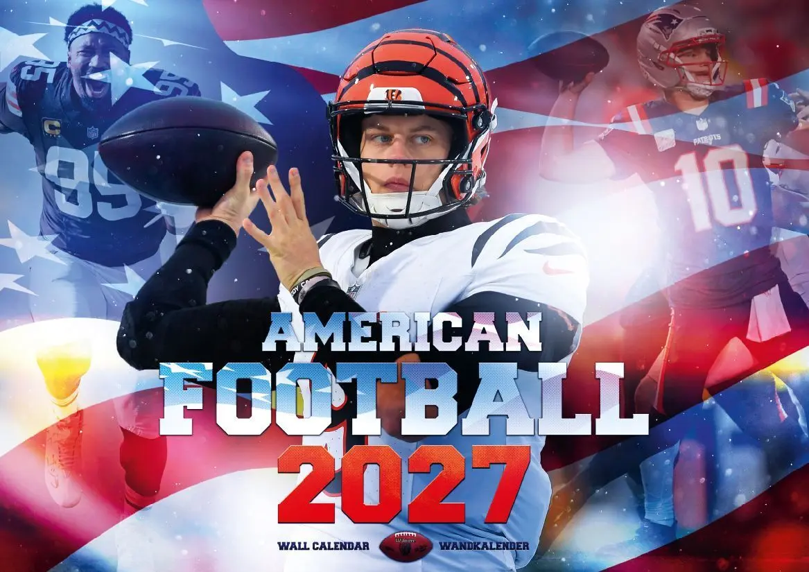 Cover: 9798893613292 | American Football NFL Kalender 2027 | NFL Kalender | Mahomes (u. a.)