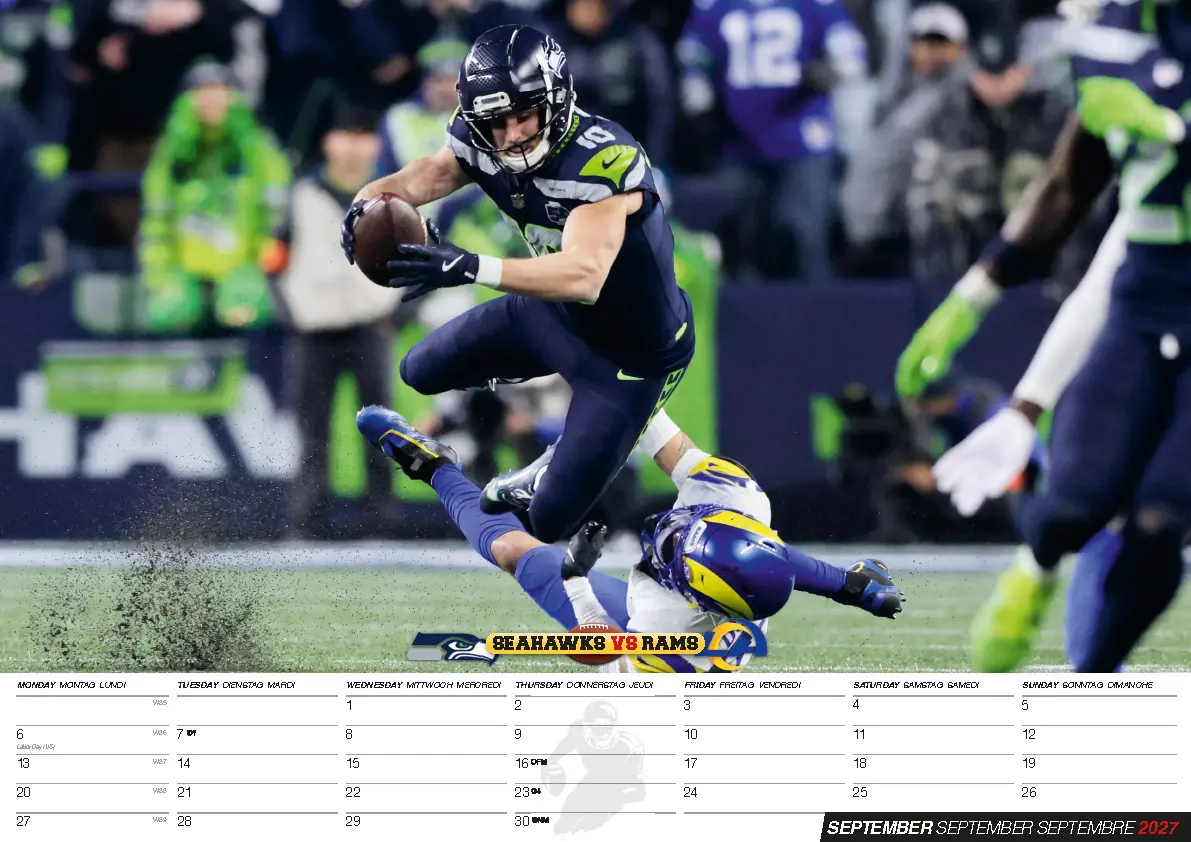 Bild: 9798893613292 | American Football NFL Kalender 2027 | NFL Kalender | Mahomes (u. a.)