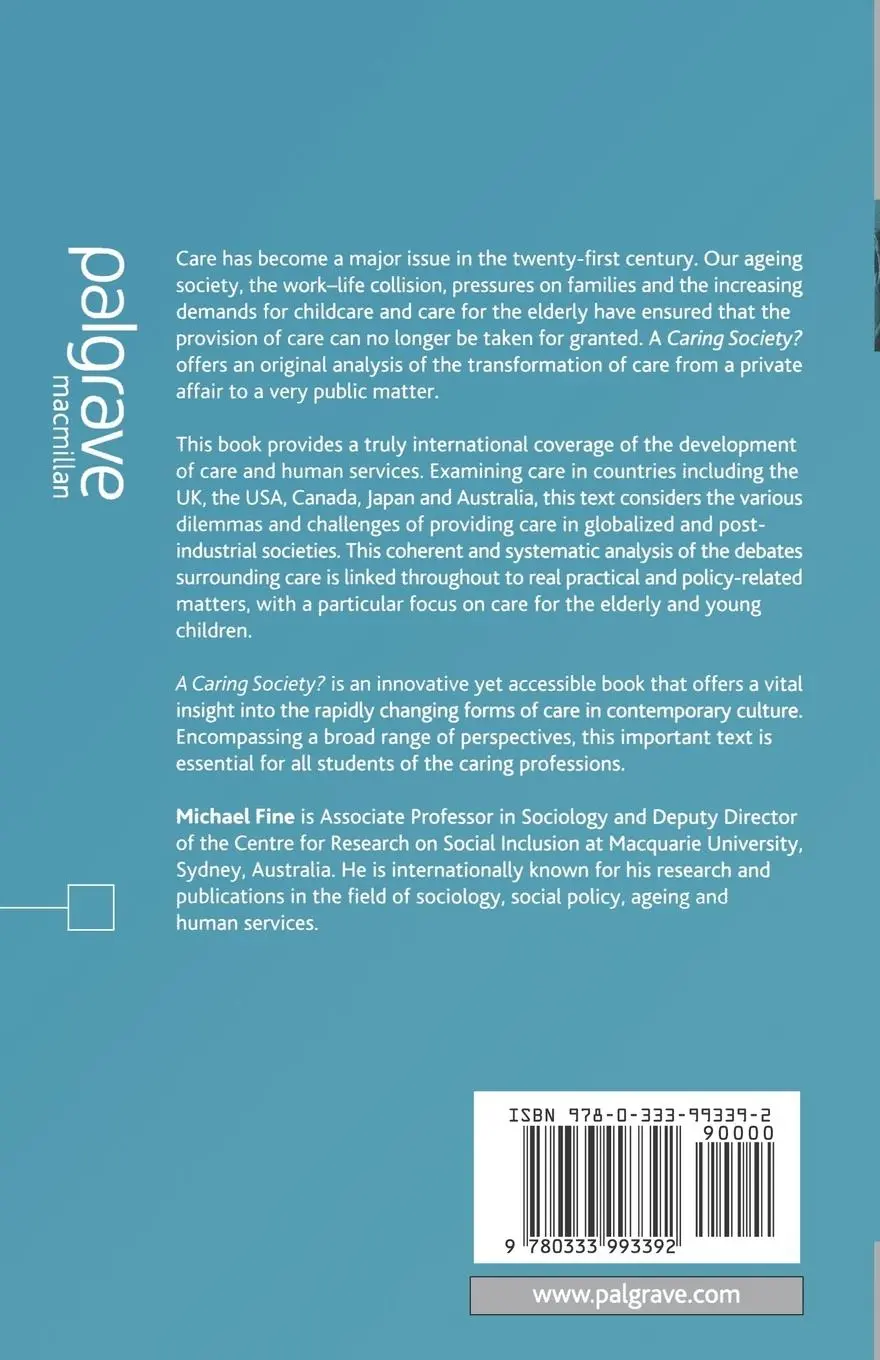 Rückseite: 9780333993392 | A Caring Society? | Michael D. Fine | Taschenbuch | Englisch | 2006