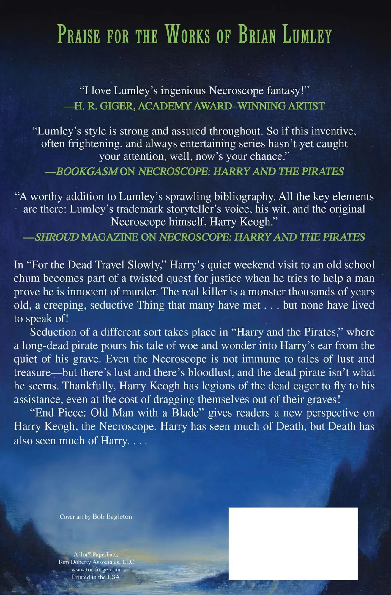 Rückseite: 9780765323392 | Harry and the Pirates | And Other Tales from the Lost Years | Lumley