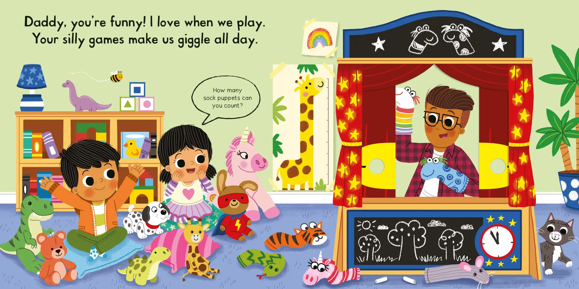 Bild: 9781529083392 | I Love My Daddy | A Push, Pull, Slide Book | Campbell Books | Buch