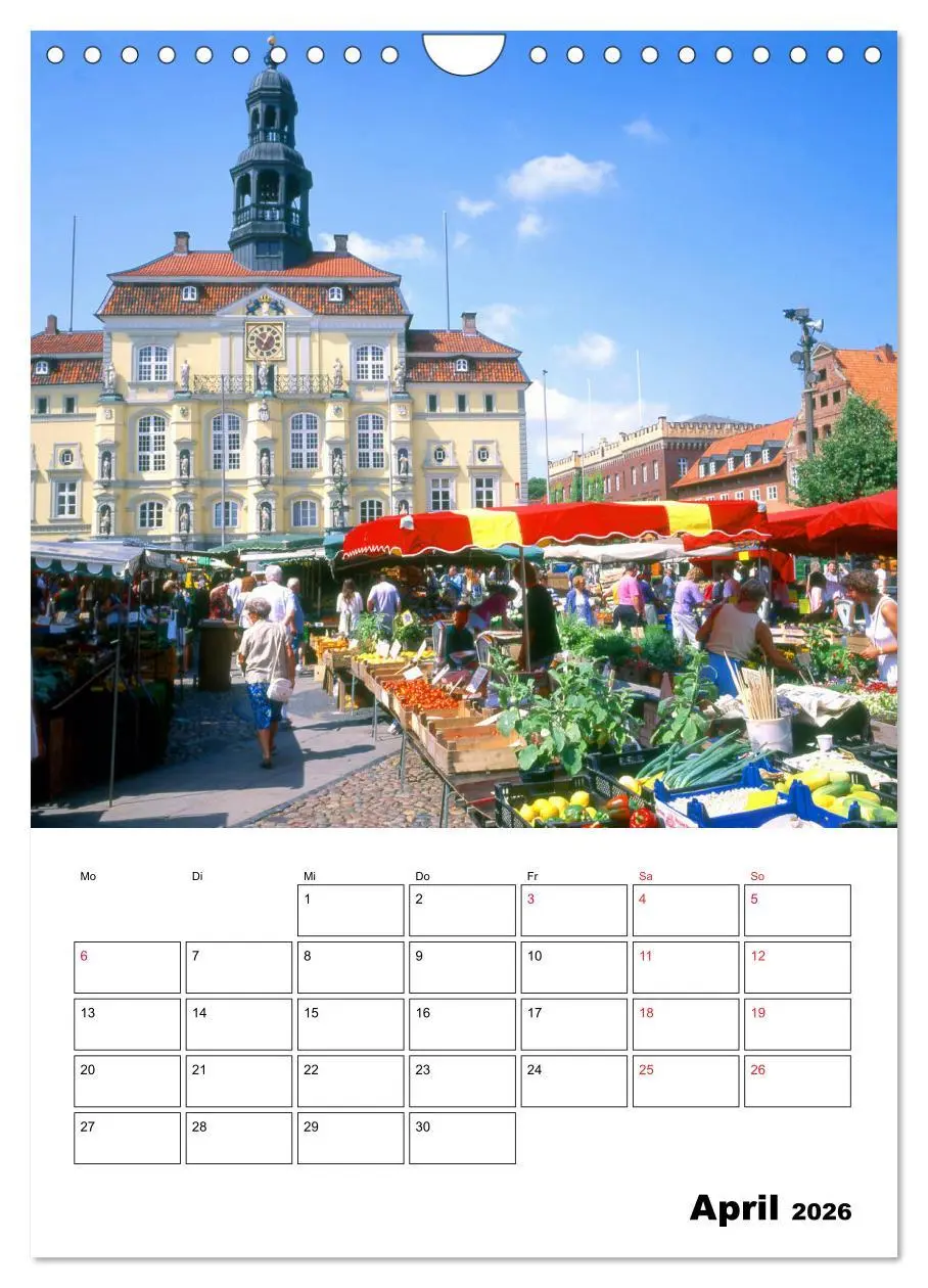 Bild: 9783516393392 | Lüneburg, von der schönsten Seite (Wandkalender 2026 DIN A4 hoch),...