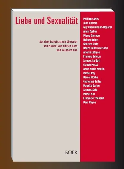 Cover: 9783924963392 | Liebe und Sexualität | Mit einem Vorwort von George Duby | Taschenbuch