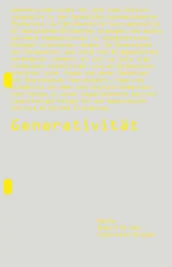 Cover: 9783991813392 | Generativität | Matthias Bruhn Katharina Weinstock | Taschenbuch