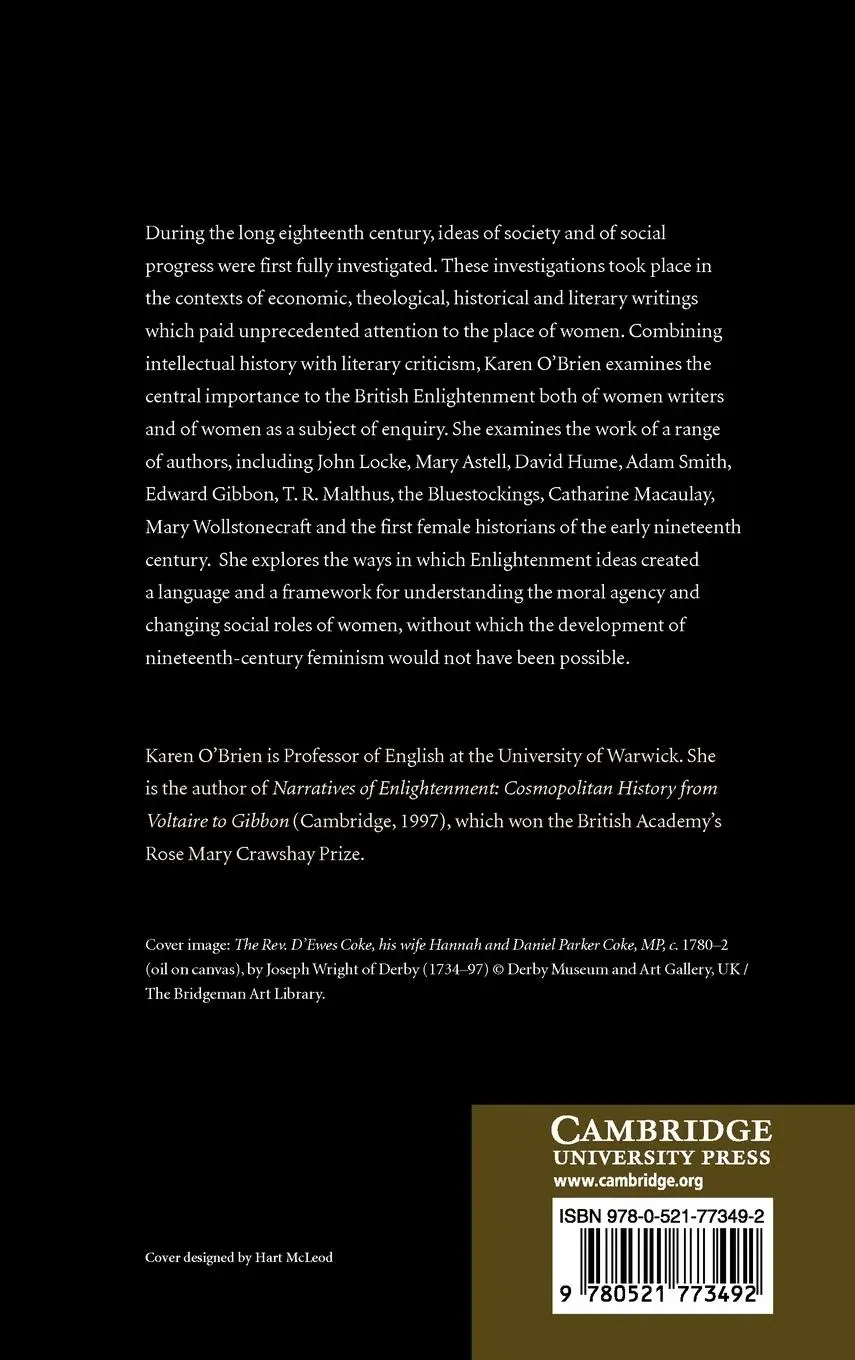 Rückseite: 9780521773492 | Women and Enlightenment in Eighteenth-Century Britain | Karen O'Brien