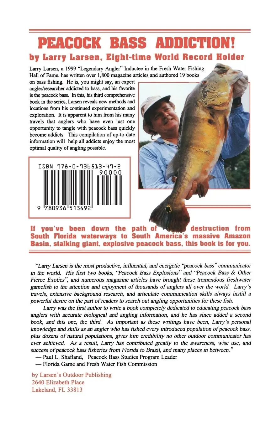Rückseite: 9780936513492 | Peacock Bass Addition Book 3 | Larry Larsen | Taschenbuch | Englisch
