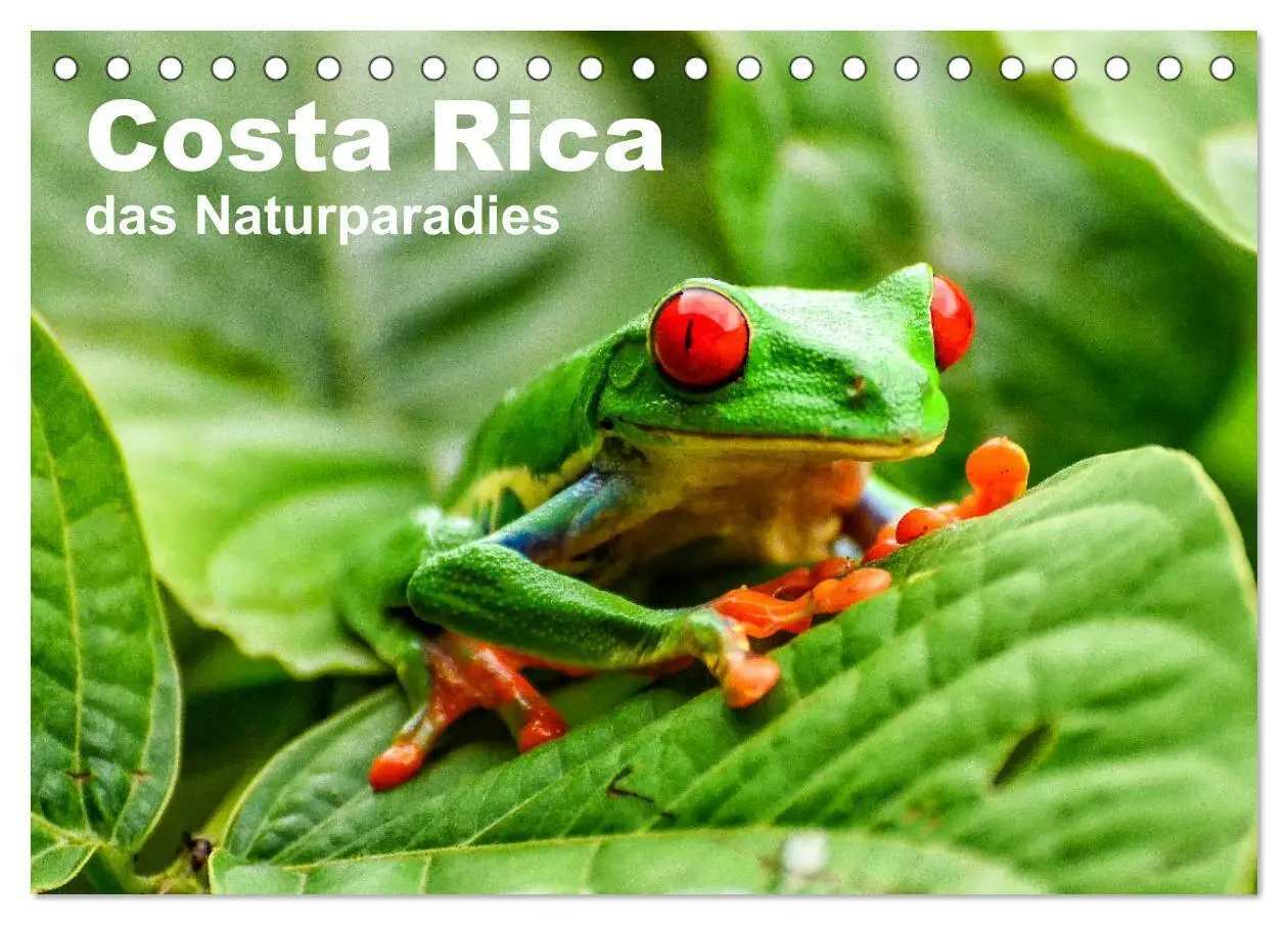 Cover: 9783435273492 | Costa Rica - das Naturparadies (Tischkalender 2025 DIN A5 quer),...