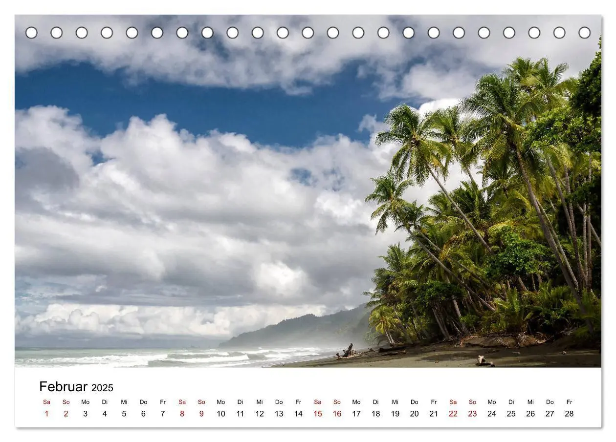 Bild: 9783435273492 | Costa Rica - das Naturparadies (Tischkalender 2025 DIN A5 quer),...