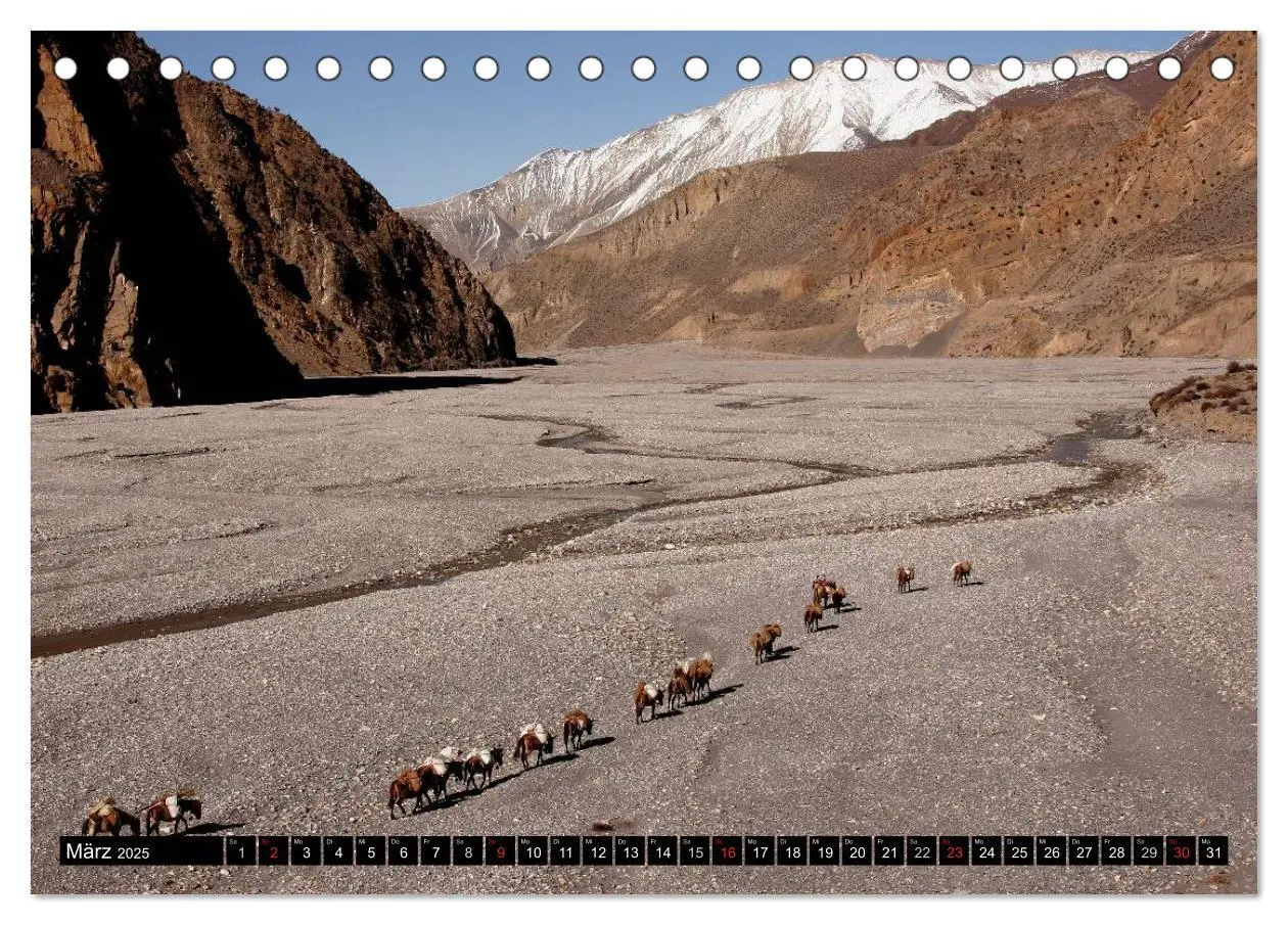 Bild: 9783435723492 | Nepal (Tischkalender 2025 DIN A5 quer), CALVENDO Monatskalender | 2025