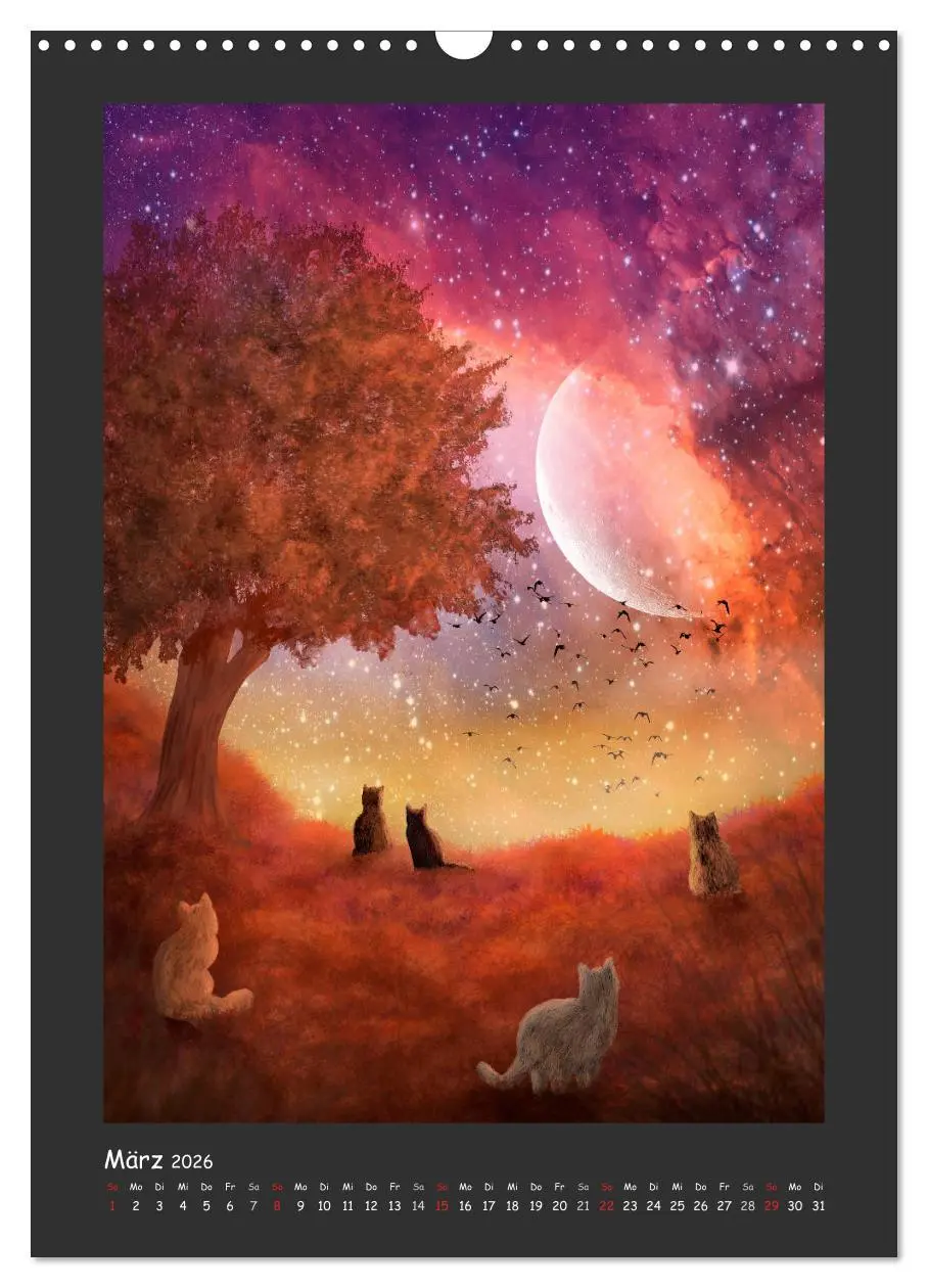 Bild: 9783516383492 | Kleine Träumer (Wandkalender 2026 DIN A3 hoch), CALVENDO...