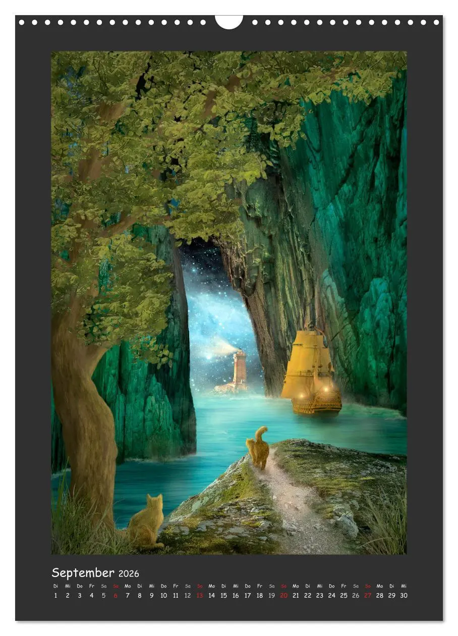 Bild: 9783516383492 | Kleine Träumer (Wandkalender 2026 DIN A3 hoch), CALVENDO...