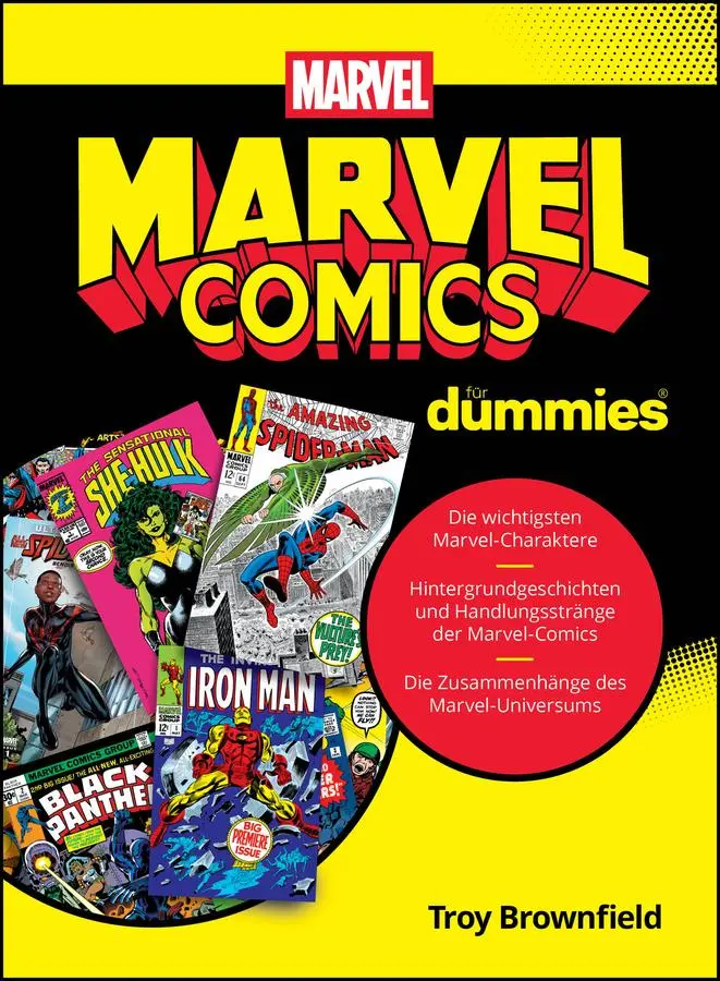 Cover: 9783527723492 | Marvel-Comics für Dummies | Troy Brownfield | Taschenbuch | 288 S.
