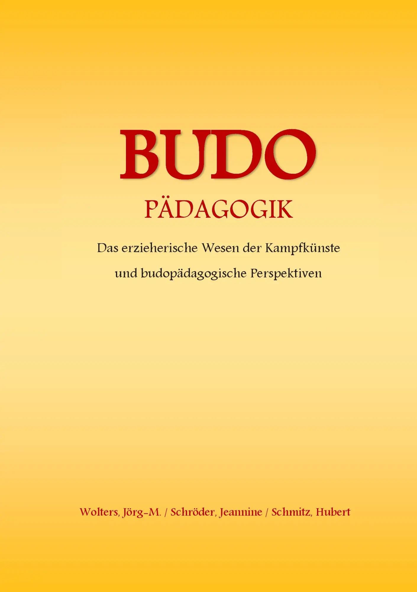 Cover: 9783735793492 | Budo - Pädagogik | Jörg-Michael Wolters (u. a.) | Taschenbuch | 148 S.