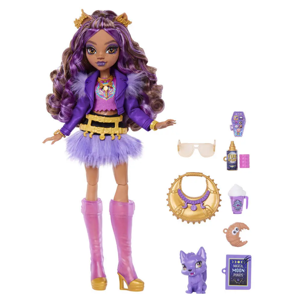 Bild: 194735333592 | Monster High Clawdeen Puppe | Blister | JHK30 | Deutsch | 2026