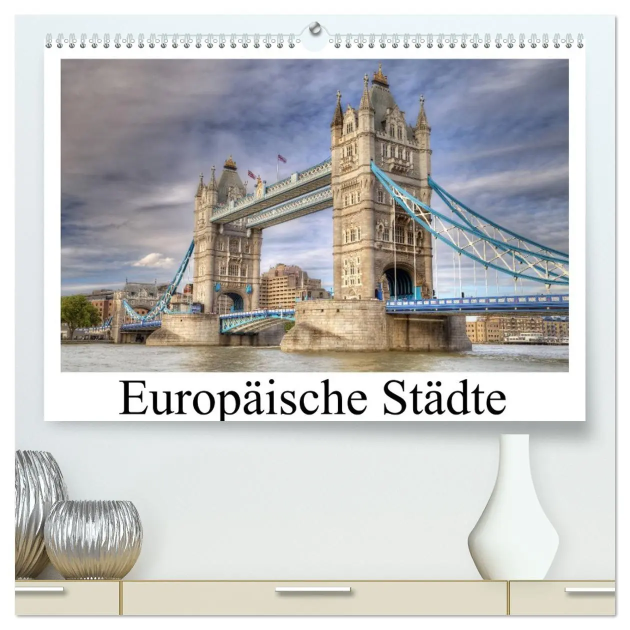 Cover: 9783516133592 | Europäische Städte (hochwertiger Premium Wandkalender 2026 DIN A2...