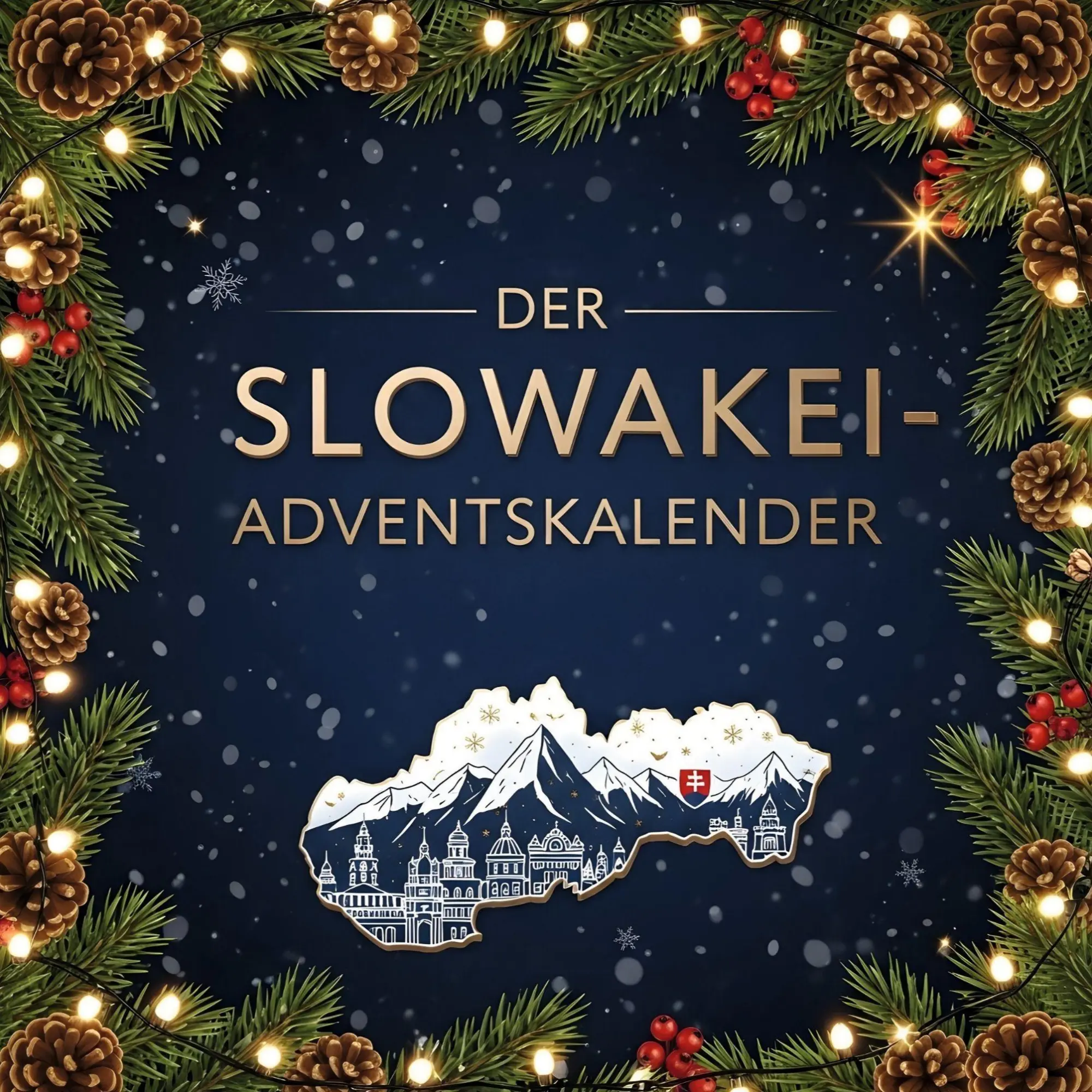 Cover: 9783695333592 | Der Slowakei-Adventskalender | Olivia Krause | Taschenbuch | 100 S.