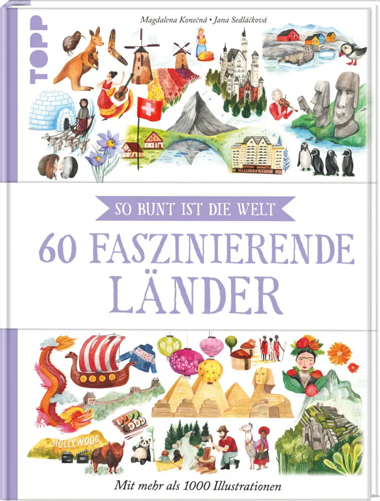 Cover: 9783735853592 | 60 faszinierende Länder | So bunt ist die Welt. Empfohlen ab 8 Jahren