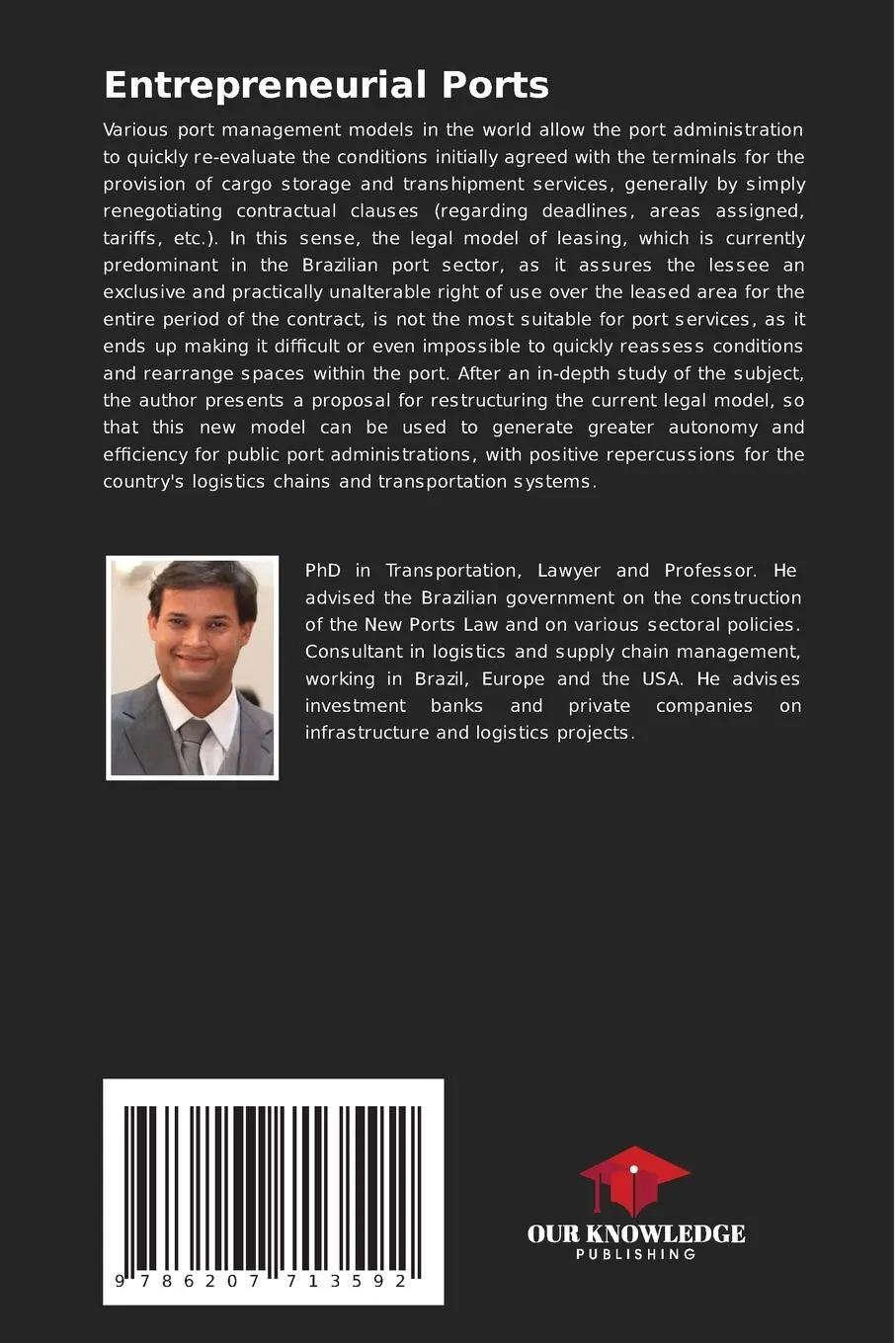 Rückseite: 9786207713592 | Entrepreneurial Ports | Proposal for a new port management model