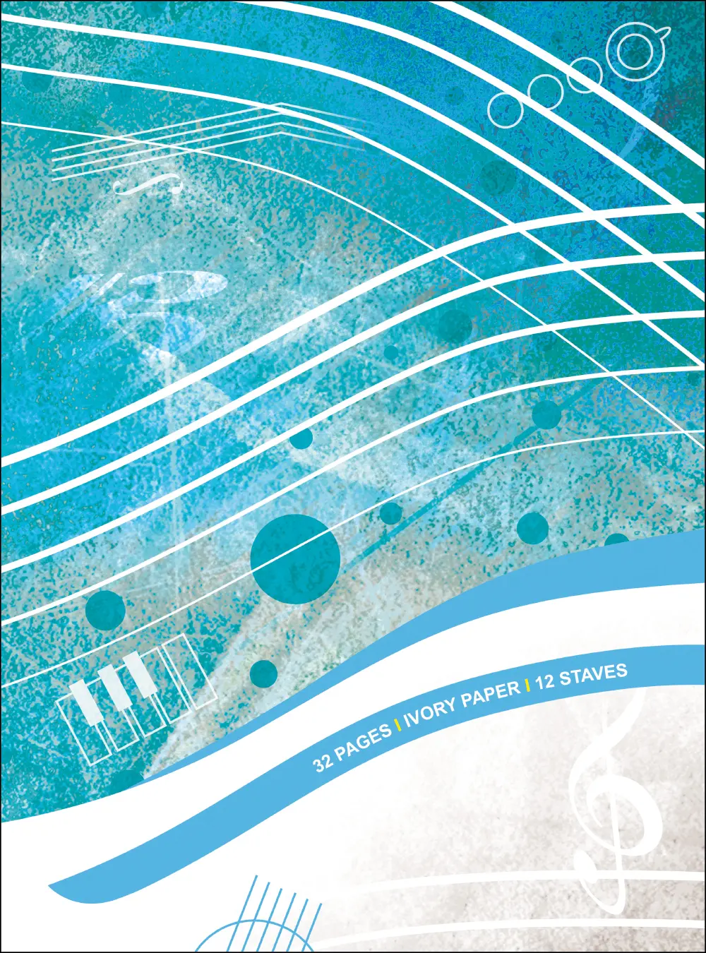 Cover: 9790705063592 | Quaderno di musica - 12 righi, 32 pp. carta avorio | Buch