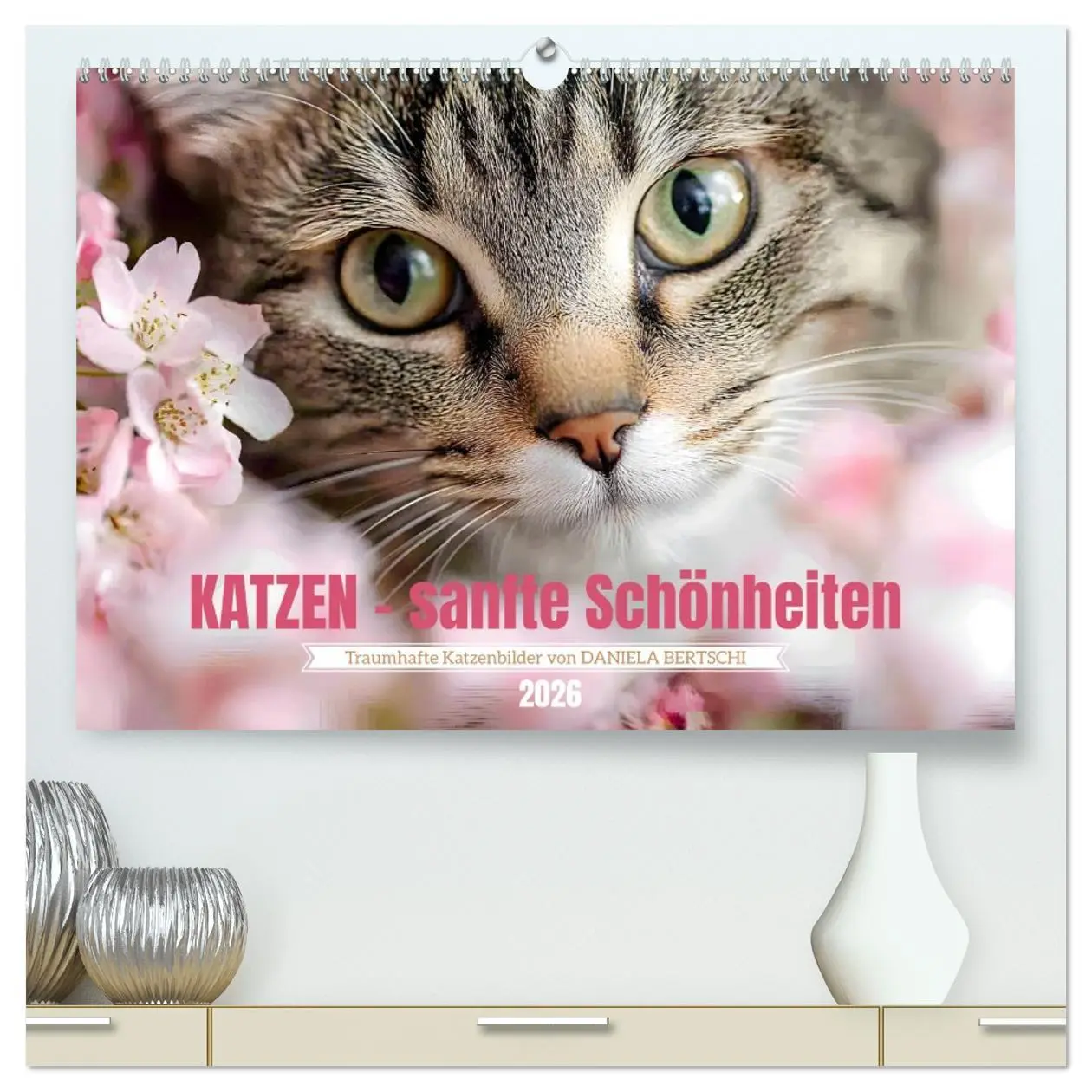 Cover: 9783457343692 | Katzen - sanfte Schönheiten (hochwertiger Premium Wandkalender 2026...
