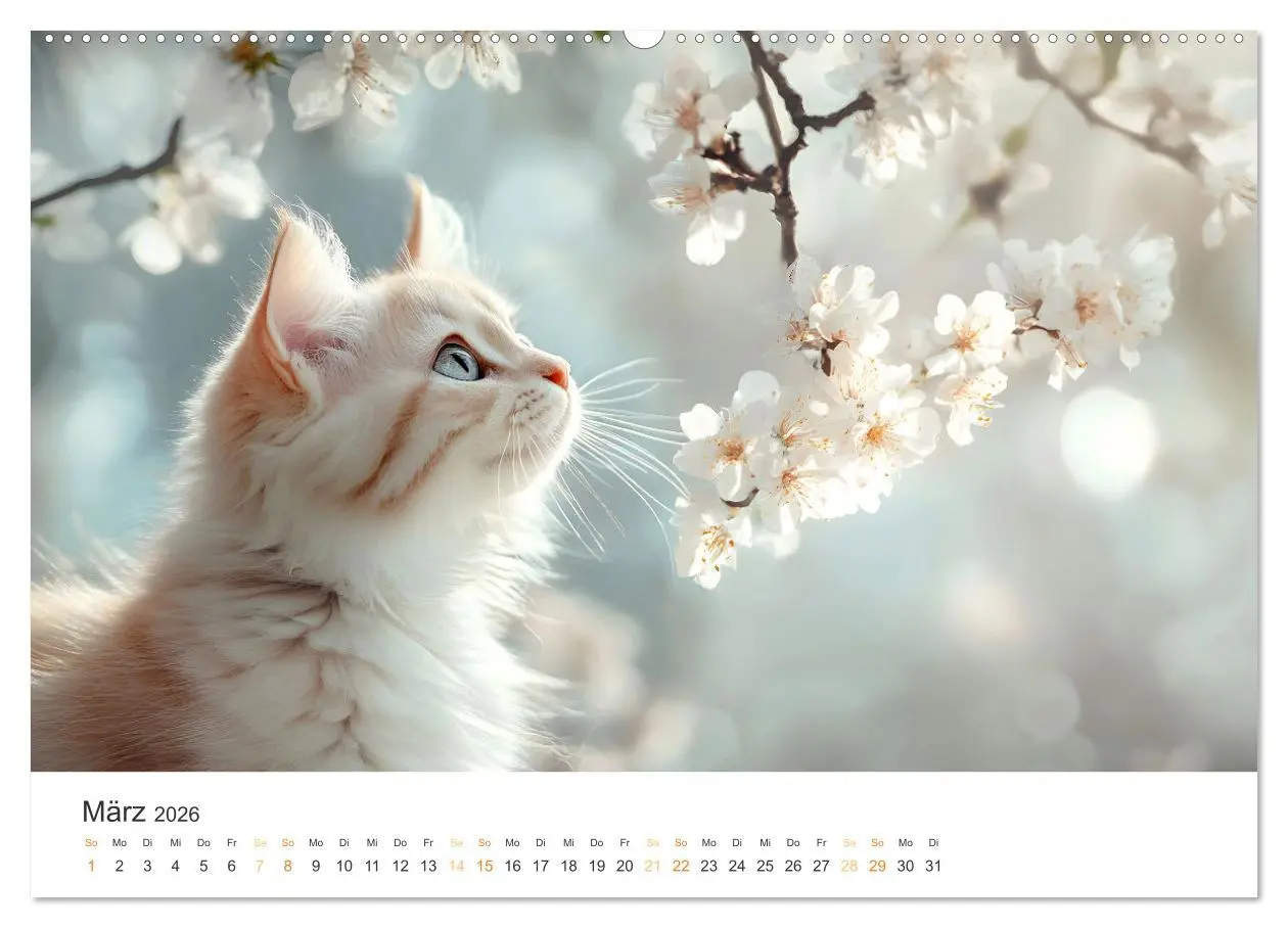 Bild: 9783457343692 | Katzen - sanfte Schönheiten (hochwertiger Premium Wandkalender 2026...