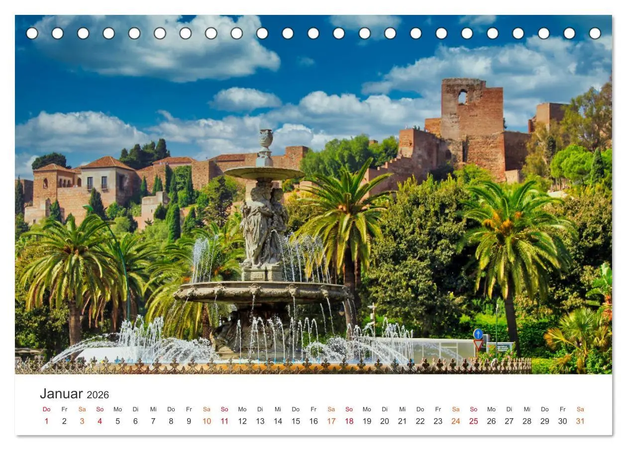 Bild: 9783457653692 | Andalusien - Magische Momente (Tischkalender 2026 DIN A5 quer),...