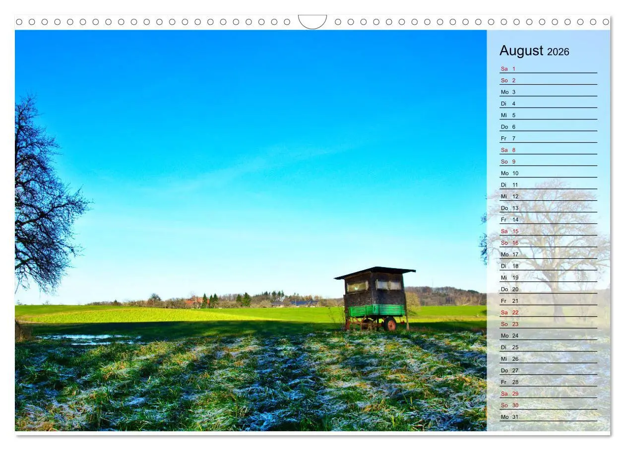 Bild: 9783457723692 | Hohenlohe - Natur und Altstadt (Wandkalender 2026 DIN A3 quer),...