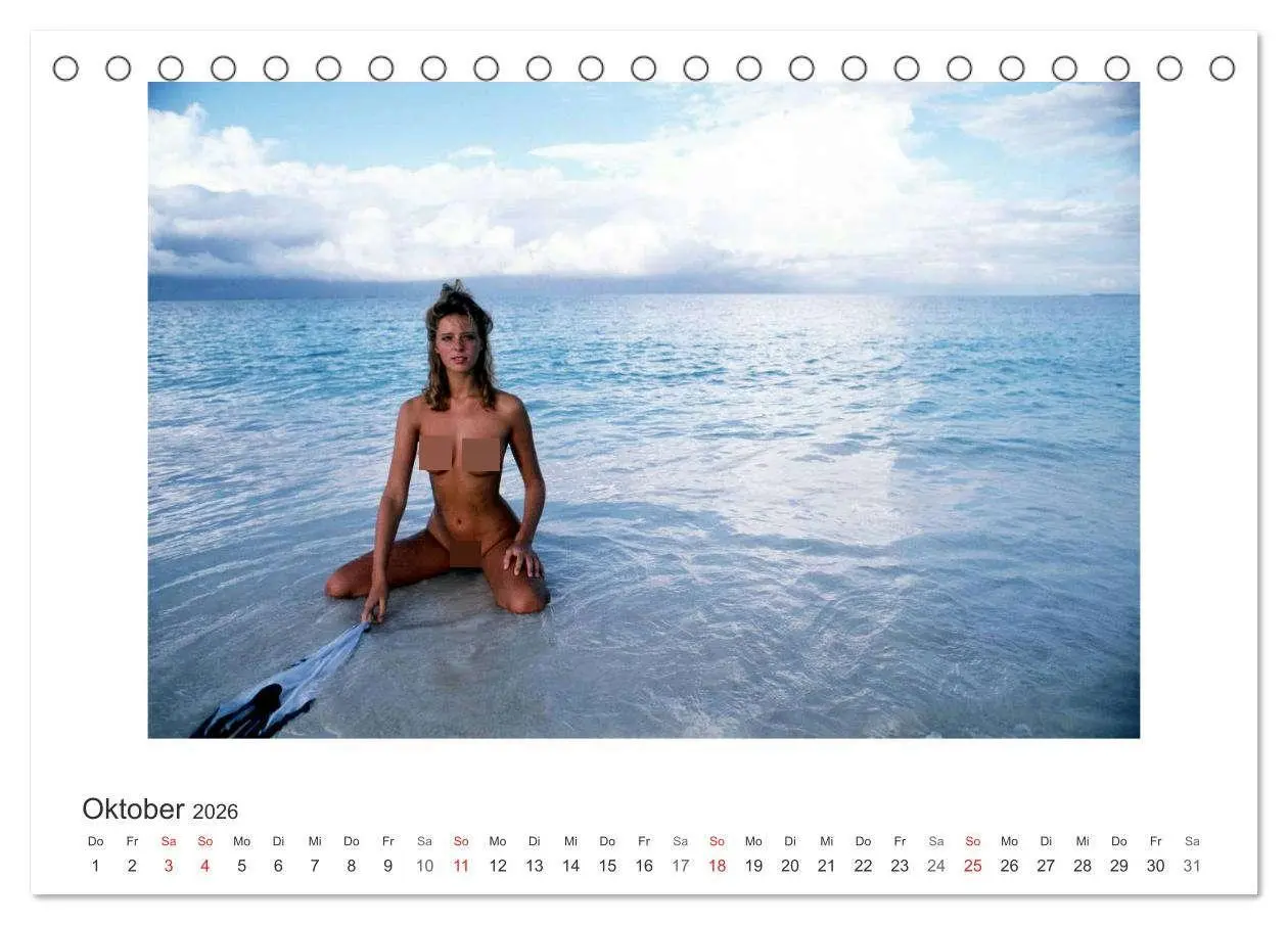 Bild: 9783516123692 | Traum-Girls (Tischkalender 2026 DIN A5 quer), CALVENDO Monatskalender