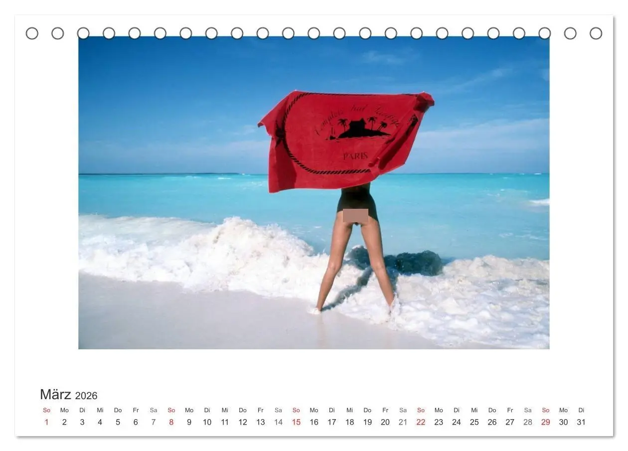 Bild: 9783516123692 | Traum-Girls (Tischkalender 2026 DIN A5 quer), CALVENDO Monatskalender