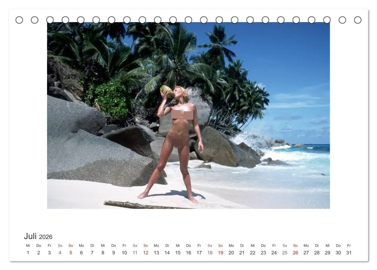 Bild: 9783516123692 | Traum-Girls (Tischkalender 2026 DIN A5 quer), CALVENDO Monatskalender