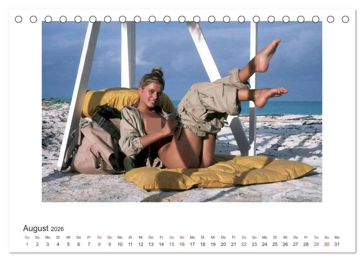 Bild: 9783516123692 | Traum-Girls (Tischkalender 2026 DIN A5 quer), CALVENDO Monatskalender