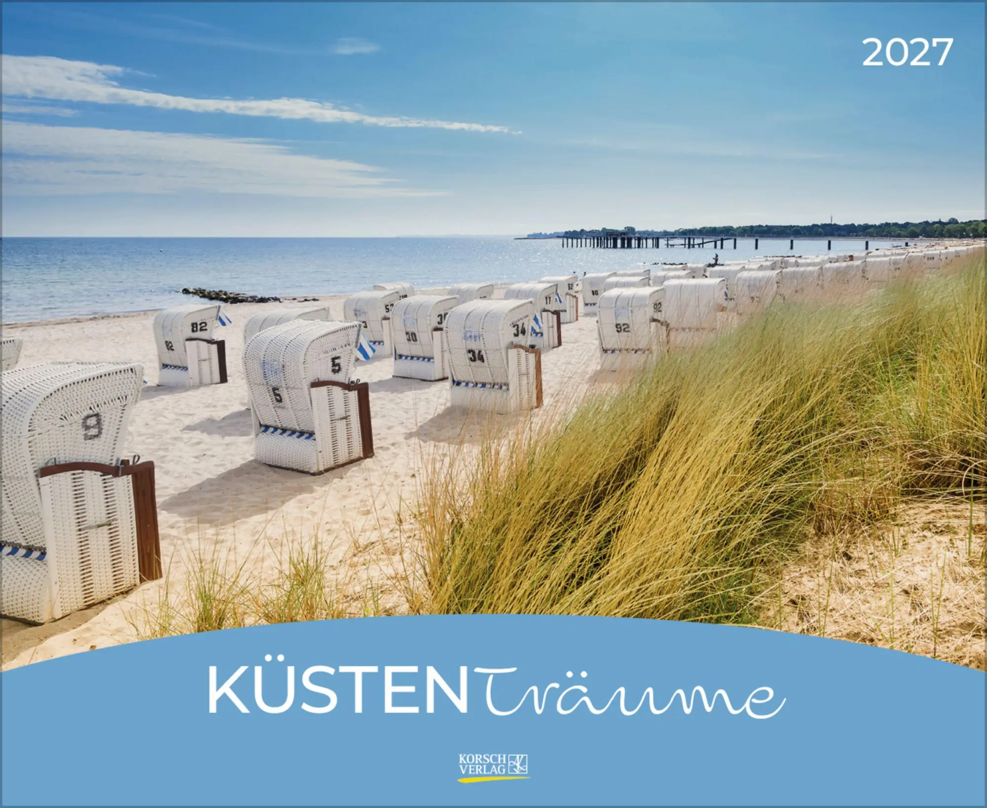 Cover: 9783819303692 | Küstenträume 2027 | Verlag Korsch | Kalender | 14 S. | Deutsch | 2027
