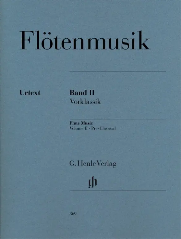 Cover: 9790201803692 | Flötenmusik (Auswahlband) - Flötenmusik - Band II, Vorklassik | Buch
