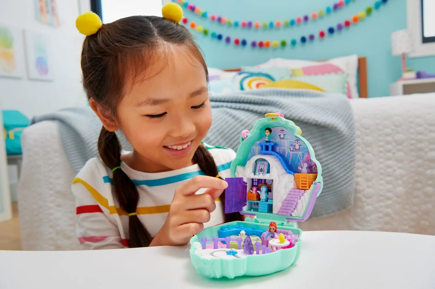 Bild: 194735173792 | Polly Pocket Snow Sweet Penguin | Blister | HRD34 | 2024 | Mattel