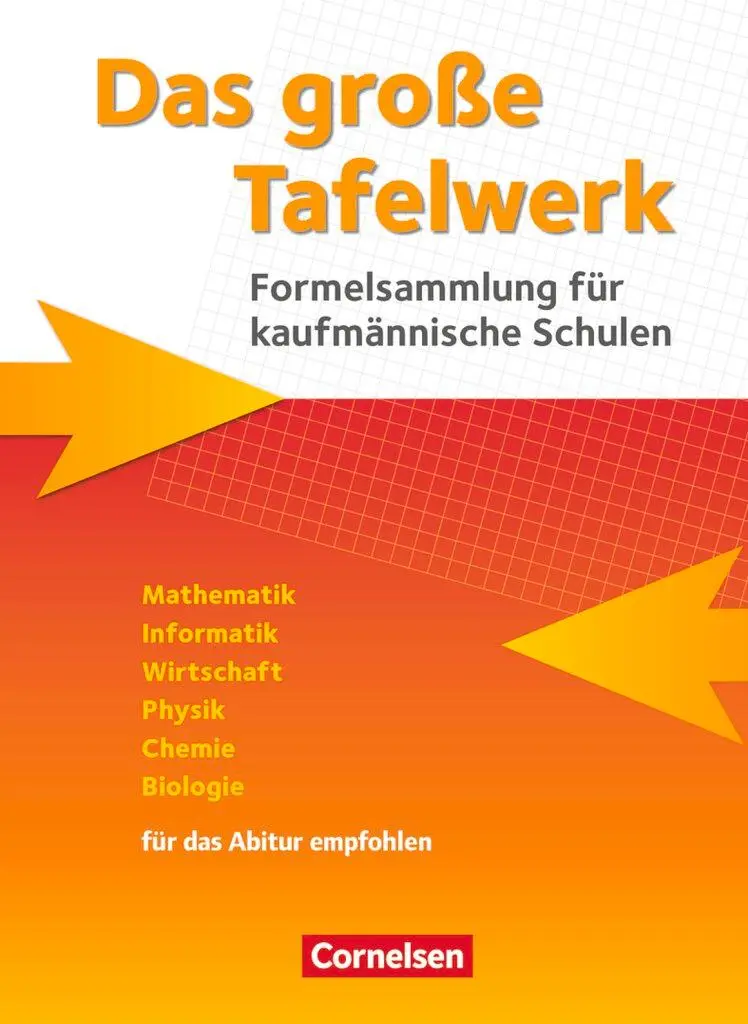 Cover: 9783064513792 | Das große Tafelwerk für kaufmännische Schulen. Schülerbuch | Buch