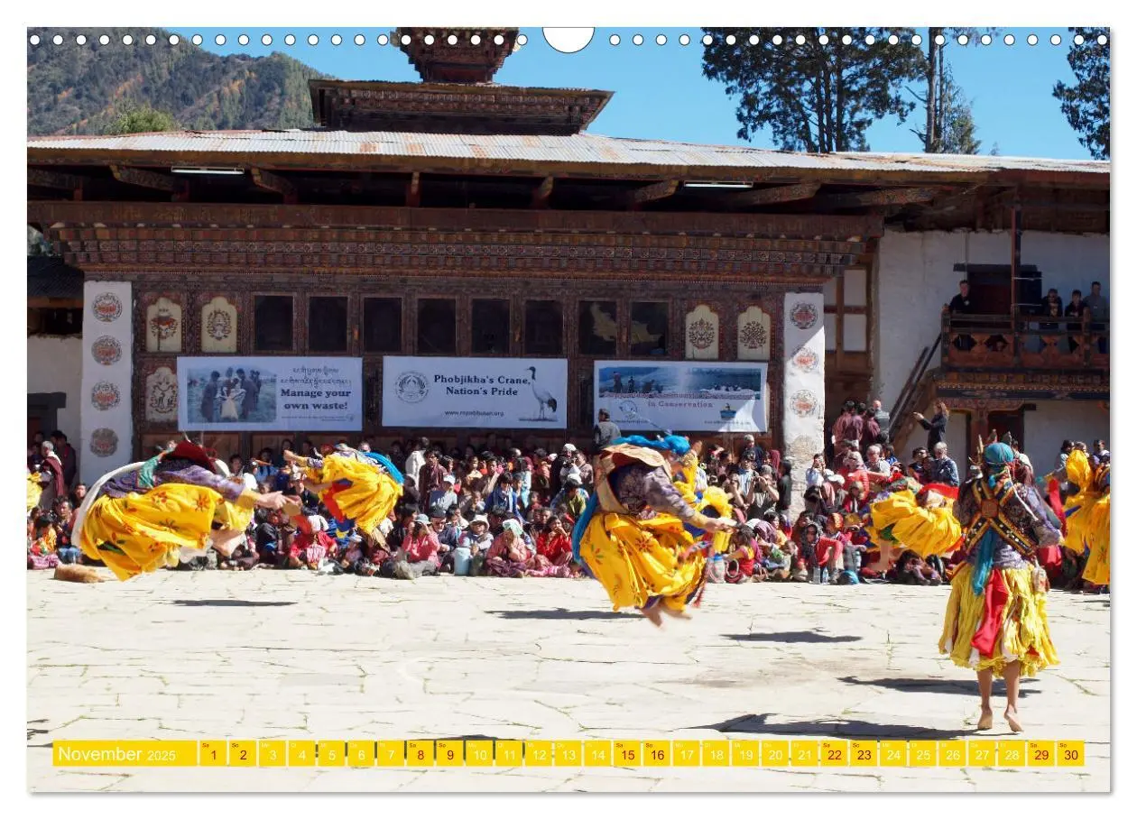 Bild: 9783383913792 | Bhutan - Frieden und Glück im Himalaya (Wandkalender 2025 DIN A3...