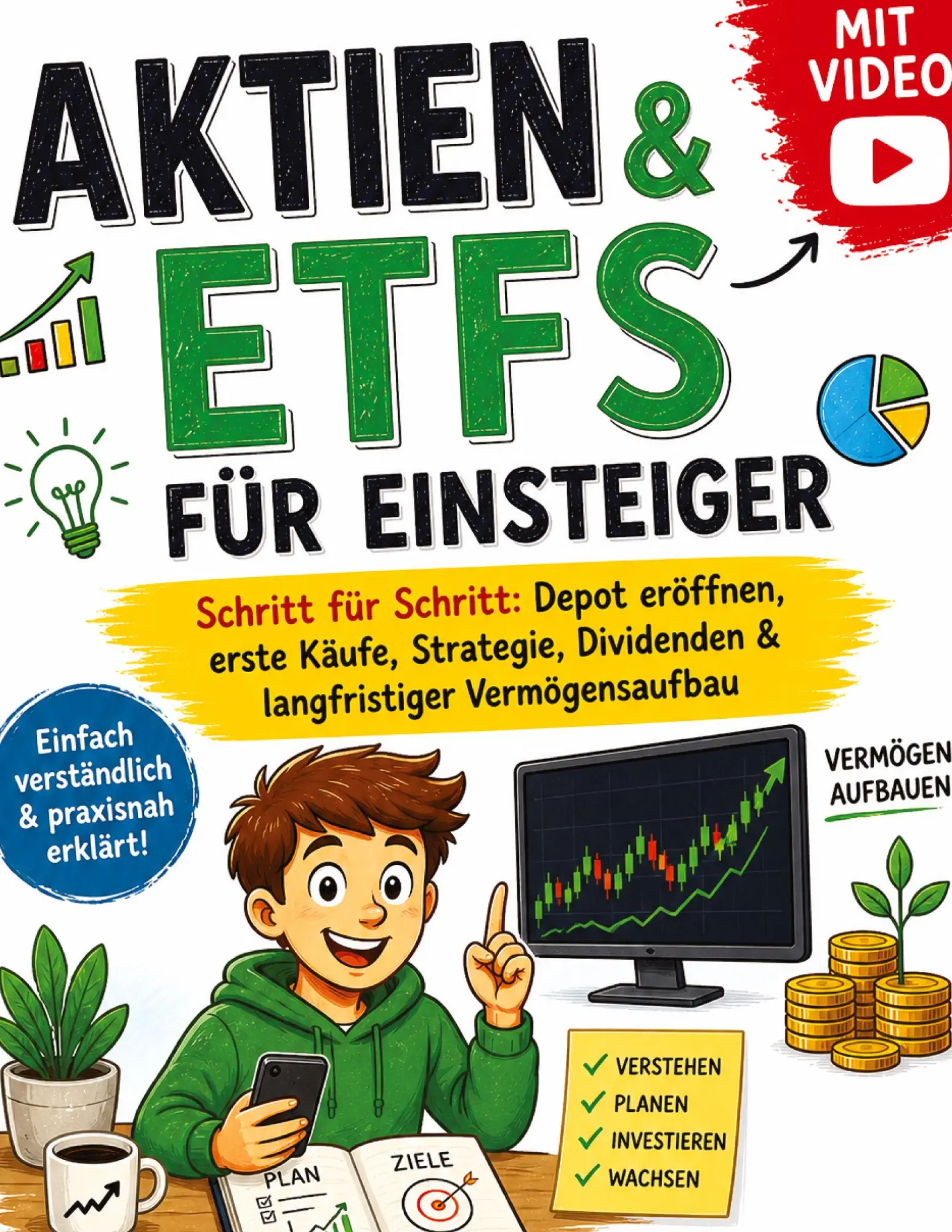 Cover: 9783384903792 | Aktien &amp; ETFs für Einsteiger | Dominik Mikulaschek | Taschenbuch