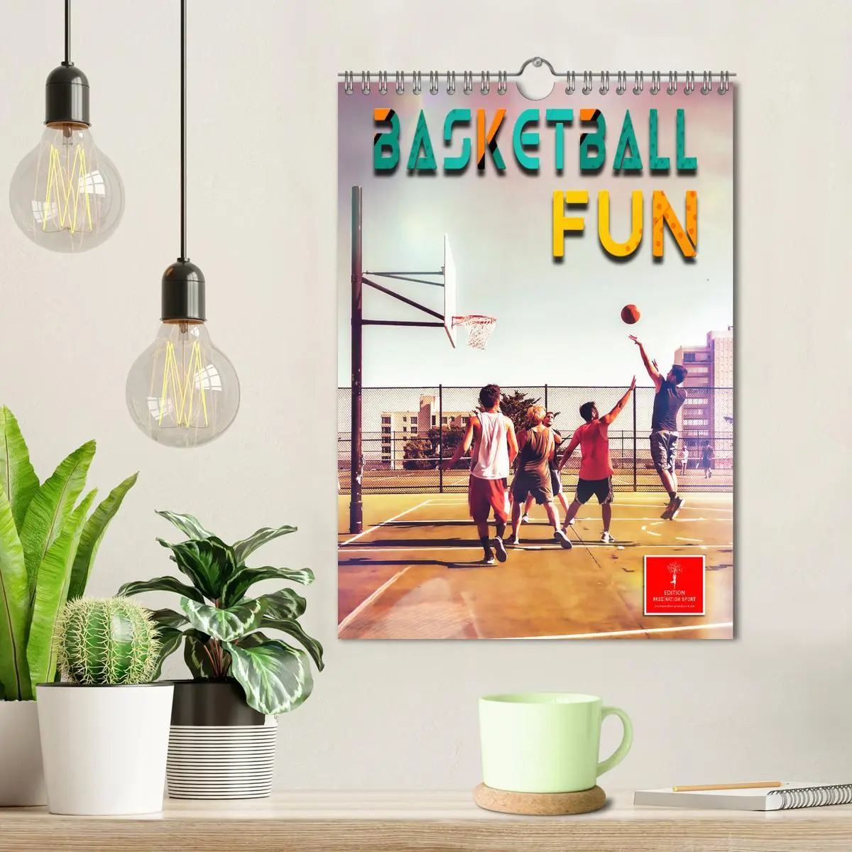 Bild: 9783516353792 | Basketball Fun (Wandkalender 2026 DIN A4 hoch), CALVENDO...