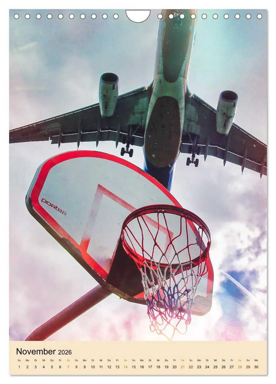 Bild: 9783516353792 | Basketball Fun (Wandkalender 2026 DIN A4 hoch), CALVENDO...
