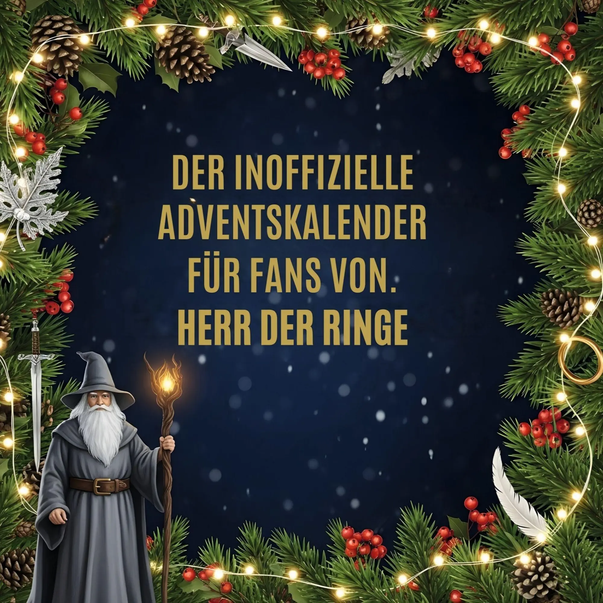 Cover: 9783695313792 | Der inoffizielle Adventskalender für Fans von Herr der Ringe | Kaiser