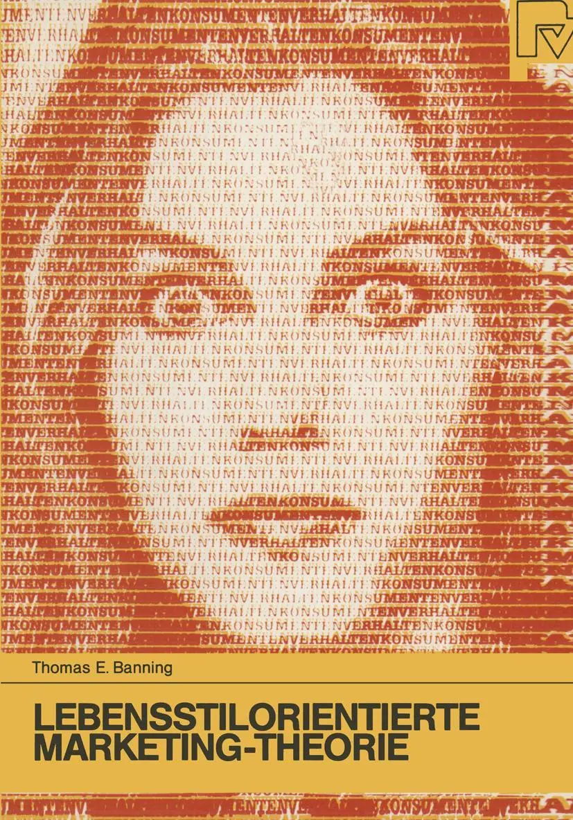 Cover: 9783790803792 | Lebensstilorientierte Marketing-Theorie | Thomas E. Banning | Buch | x