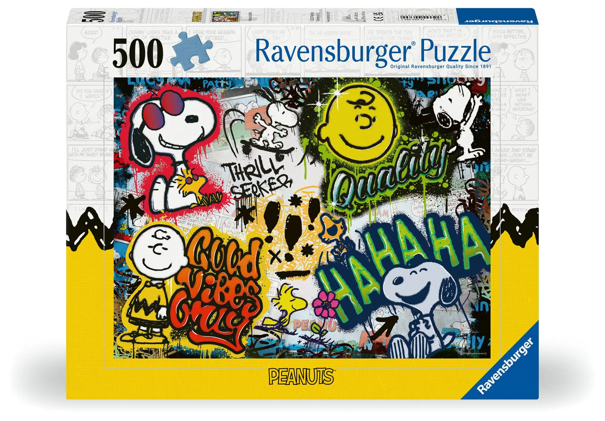Cover: 4005555003892 | Erwachsenenpuzzle 500 Teile - Peanuts Graffiti | Spiel | 12000389
