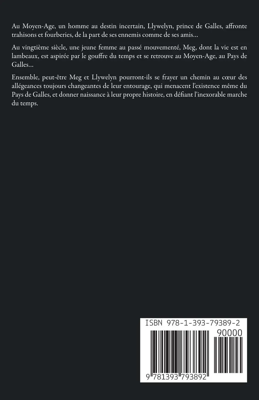 Rückseite: 9781393793892 | Une Fille du Temps | Sarah Woodbury | Taschenbuch | Après Cilmeri