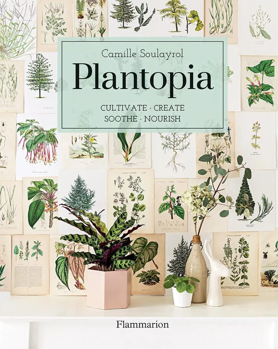 Cover: 9782080203892 | Plantopia | Cultivate / Create / Soothe / Nourish | Camille Soulayrol